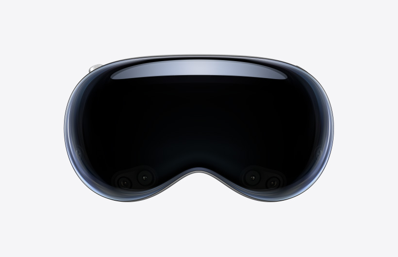 Apple Vision Pro and the Dual Knit Band, exploded apart